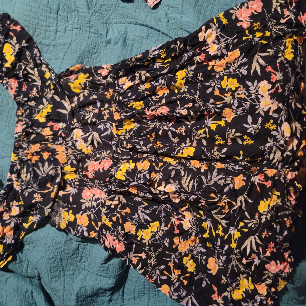 Patrons of Peace Multicolor Floral Dress